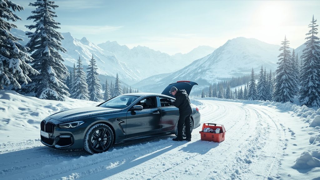 préparer sa voiture pour des vacances au ski : guide
