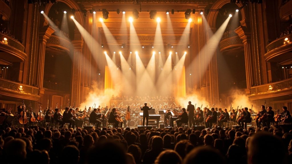 rock orchestral: guide pratique des concerts et itinéraires