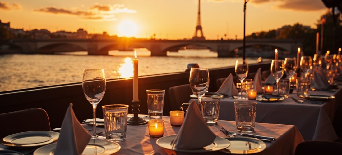 dîner croisière à paris : quand la lumière sublime la seine